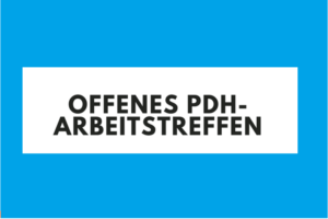 Mehr über den Artikel erfahren Monatliches Offenes PDH-Arbeitstreffen: Gemeinsam Ideen verwirklichen!